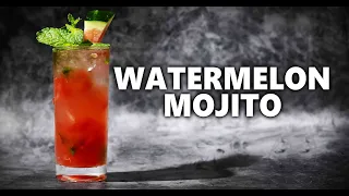Make The Best Watermelon Mojito Cocktail Step By Step
