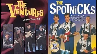 THE VENTURES & THE SPOTNICKS - Covers