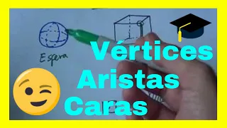 Aristas Caras Y Vertices | 🙂 Las figuras y los Cuerpos Geométricos ☑️