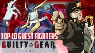 10 лучших приглашенных бойцов - Guilty Gear Strive