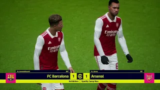 eFootball™ 2023 Barcelona vs Arsenal | PS5™ [4k60]