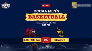 Las Positas vs Chabot College Men's Basketball LIVE 1/13/23