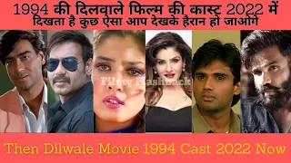 Dilwale Movie (1994-2022) Cast || Then and Now II Ajay Devgan Raveena Tandon Sunil Shetty