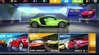 trying out asphalt 8+ for the first time