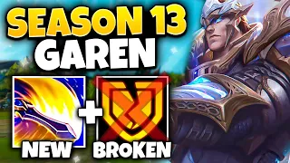 I Created the BEST Garen Build in Season 13 (1v9 Tank Shredder)