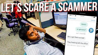 Calling a scammer by his real name! Call Center Spy