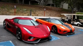 $30million dollar parking lot!(est) 8 bugatti's, 5 Pagani's, 2 Koenigsegg!!