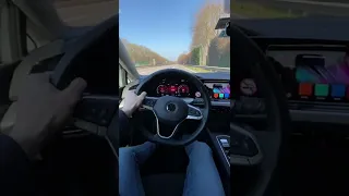 2021 VW Golf 8 - acceleration - POV test drive