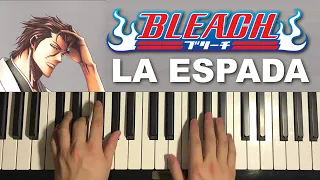 How To Play - Bleach - La Espada (Piano Tutorial Lesson)