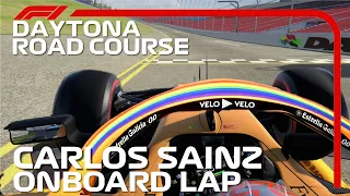 Carlos Sainz Onboard Lap | 2020 Daytona Grand Prix