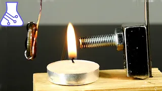 Péndulo de Curie. Experimento de Magnetismo y Calor 🕯️