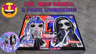 UNBOXING & REVIEWING the "LOL OMG REMIX" 2 pack! (1st OMG boy doll EVER!)