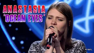 Anastasia Chirillovskaia - Ocean Eyes ♫ (Cover: Billie Eilish) with LYRICS | SUPERSTAR 2021 4K