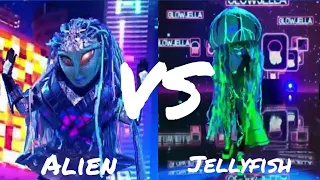 Jellyfish VS Alien "Don`t Start Now" by Dua Lipa