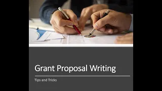 Grant Proposal Writing