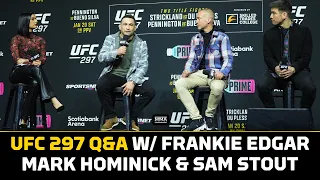 UFC 297 Q&A w/ Frankie Edgar, Megan Olivi, Mark Hominick, Sam Stout | MMA Fighting