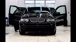 Первый выезд после капиталки! Мойка, чиним подвеску BMW X5!