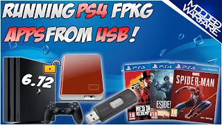 (EP 8) How to run PS4 Games & Apps from USB with App2USB (6.72 or Lower!)