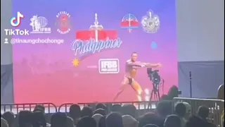 2022 IFBB Muscle Contest Philippines.Tin Aung Cho, Classic Physique Master Class Gold Medalist.