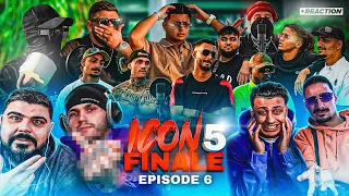 INFINIT, CALI, VITO & BARE FLIEGEN RAUS 🤯 ICON 5 | FINALE | EP. 6 | Reaction mit Infinit & Cali