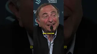 Gary Bettman Announces He is Going on Tour as....N'sync? Hockey Comedy🤣