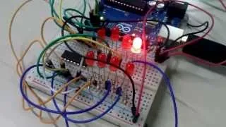 74HC595 SHIFT REGISTER