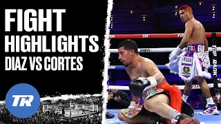 Cash Flow Diaz Ko's Cortes, Has Eyes on Match up with Inoue | FIGHT HIGHLIGHTS