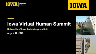 Iowa Virtual Human Summit - August 12, 2020