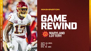 An instant classic | New York Giants vs. Washington Football Team | Week 2 game rewind | @mdlottery