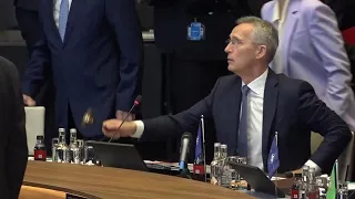 NATO FMs start meeting in Brussels to discuss continued support for Ukraine