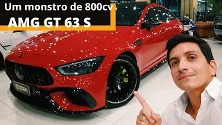 AMG GT 63 S - um monstro coupé de 800 cv