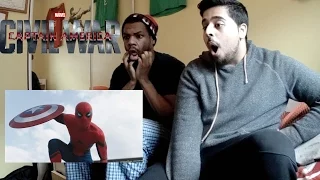 Marvel's Captain America: Civil War - Trailer 2 REACTION!!! (SPIDER-MAN HYPE)