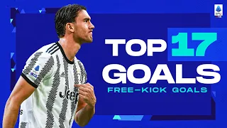 The best free-kick goals of the season | Top Goals | Serie A 2022/23