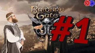 Baldur's Gate 3 Gameplay! (No Commentary) Part 1