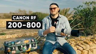 HONEST REVIEW of Canon RF 200-800mm f/6.3-9 IS USM | Download RAW Photos