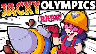 JACKY OLYMPICS! | How Does Jacky do in 10 Tests?! | New Brawler Jacky Mechanics!