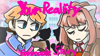 Your reality //FNF ANIMATION// reunited Monika and Senpai