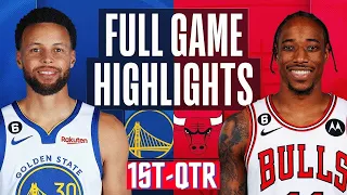 Golden State Warriors vs Chicago Bulls HIGHLIGHTS 1st -QTR HD | 2024 NBA season | 3/7/2024