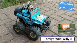 Kultig - Wild Willy 2 von Tamiya - Wheelies garantiert und Spaß - Einstieg in den RC Rennsport