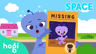 A Missing Alien on Earth | Outer Space Adventure | Pinkfong Planet song | Learn with Hogi