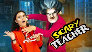 СТРАШНАЯ Учительница 3D В Реальной Жизни В ДОМЕ! Что Придумала Scary Teacher 3D для Леры?