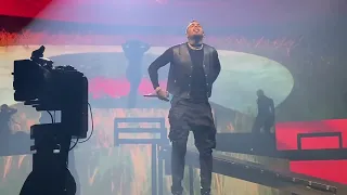 Chris Brown and Davido dancing Unavailable in Dubai Show