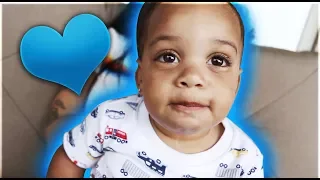 KYRIE GOT HIS FIRST HAIRCUT | THE PRINCE FAMILY