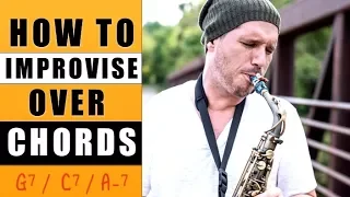 HOW TO IMPROVISE OVER CHORDS