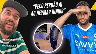 Diogo Defante pede desculpas após ataca Neymar: “Peço perdão ao Neymar”