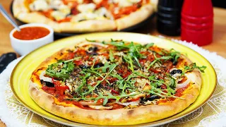 🍕Homemade Pizza Recipe 💚 Vegan Homemade Pizza 💚 for Fasting | Chef Paul Constantin