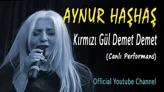 Aynur Haşhaş - Kırmızı Gül Demet Demet (Canlı Performans)
