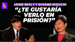 JAIME BAYLY en vivo, entrevista a SUSANA HIGUCHI: "¿Dejarías entrar a Fujimori a tu casa?"