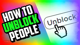 How To UNBLOCK Someone On Roblox Mobile 2021 (WORKING PC, iPad, Mobile!) Unblock people In Roblox