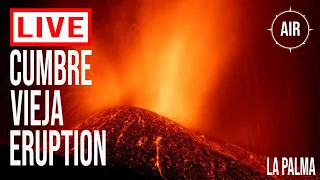 Live: La Palma's Cumbre Vieja volcano spews smoke and lava as eruptions intensify